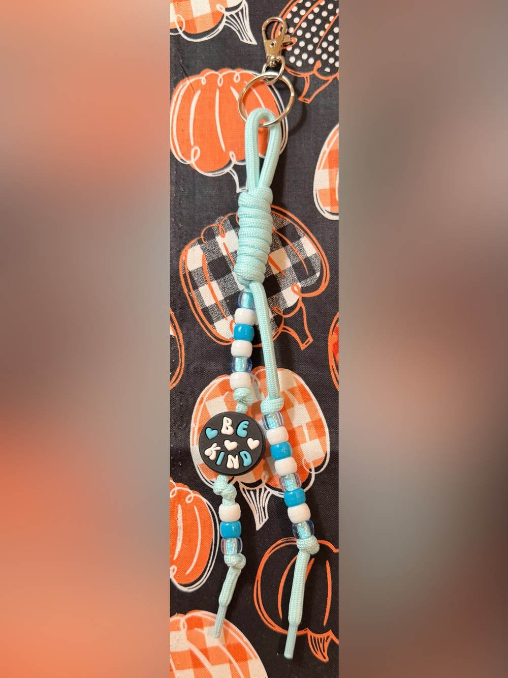 Be Kind Kids Accessory poly cord - Mint and Blue